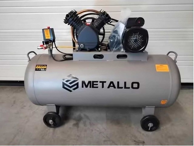 Metallo 200l compressor - afbeelding 1 van  5