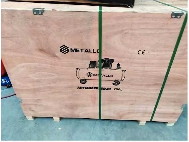 Metallo 200l compressor - afbeelding 4 van  5