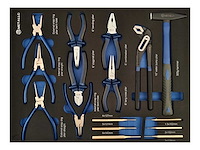 Metallo blauw gereedschapswagen - afbeelding 5 van  7