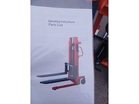 Metallo blokpalletlift - afbeelding 6 van  8