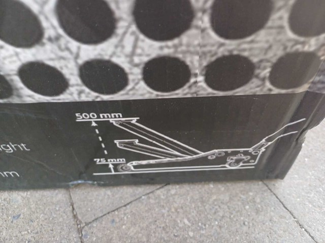 Metallo garagekrik 4 ton - afbeelding 5 van  6