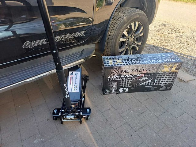 Metallo garagekrik 4 ton - afbeelding 1 van  6
