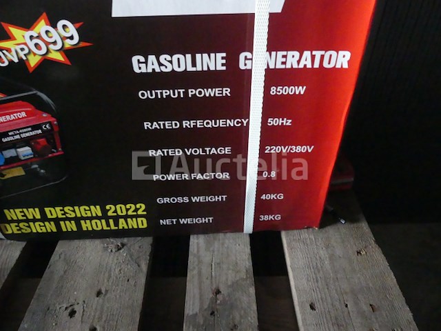 Metallo meta-8500 benzinegeneratorset - afbeelding 3 van  5