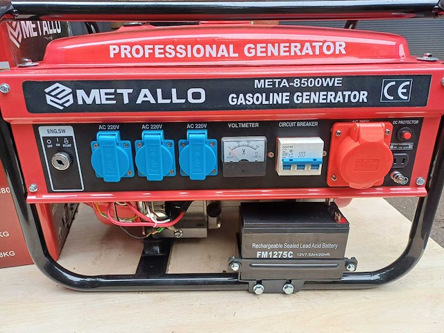 Metallo meta-8500we stroomgenerator - afbeelding 1 van  8