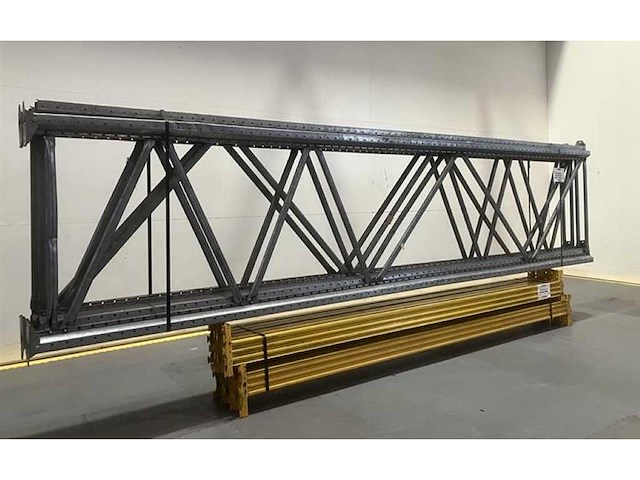 Metalsistem unipal - palletstelling - storage racking - afbeelding 1 van  4