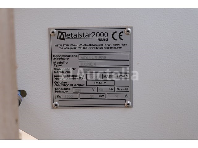 Metalstar 2000 p.one4 vierzijdige gietmachine - afbeelding 2 van  20