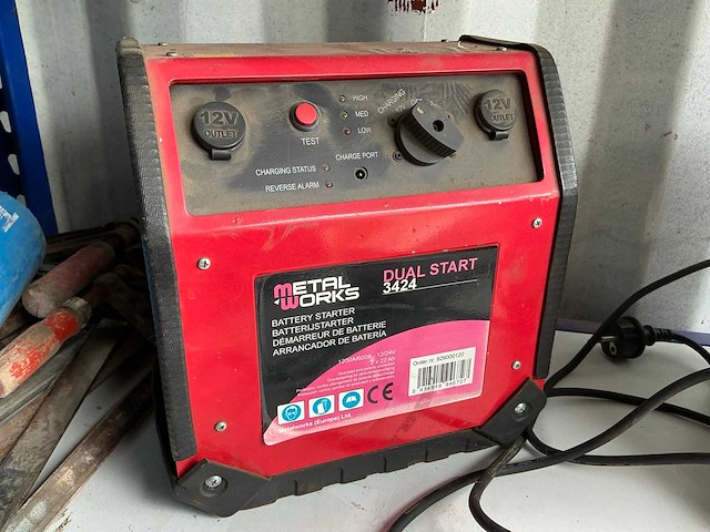 Metalworks dualstart 3424 batterijstarter - afbeelding 1 van  1
