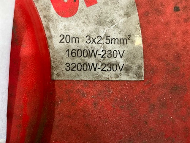 Metalworks verlengkabelhaspel - afbeelding 3 van  4