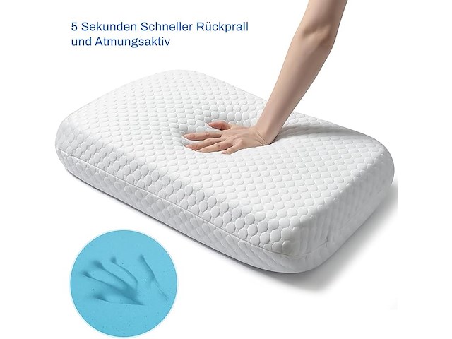 Metersgod memory foam kussen - afbeelding 2 van  3