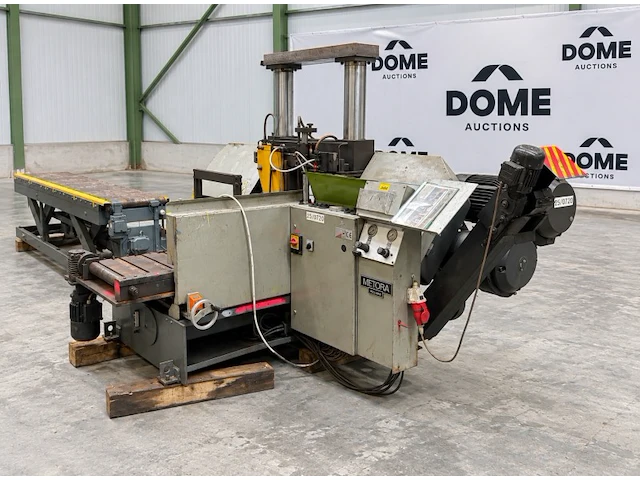 Metora vmb 455ds bandzaagmachine met rollenbaan - afbeelding 1 van  30
