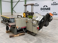 Metora vmb 455ds bandzaagmachine met rollenbaan