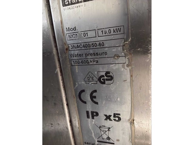 Metos systeem rational combisteamer - afbeelding 5 van  5