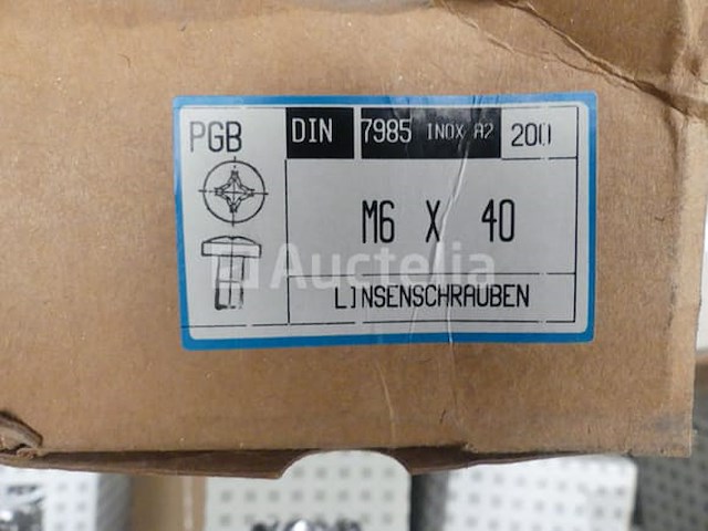 Metrische roestvrijstalen schroeven - afbeelding 3 van  8