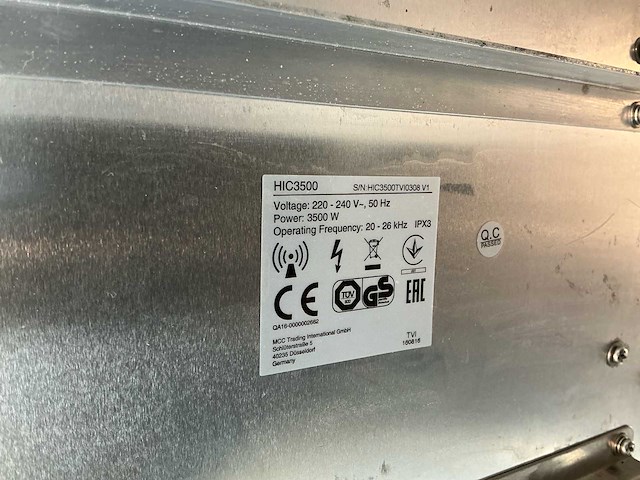 Metro hic3500 kookplaat (2x) - afbeelding 4 van  4