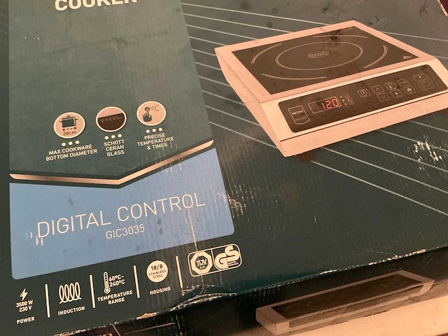 Metro inductie kookplaat - afbeelding 2 van  3