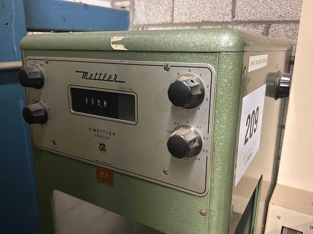Mettler 178102 laboratorium balans - afbeelding 2 van  2