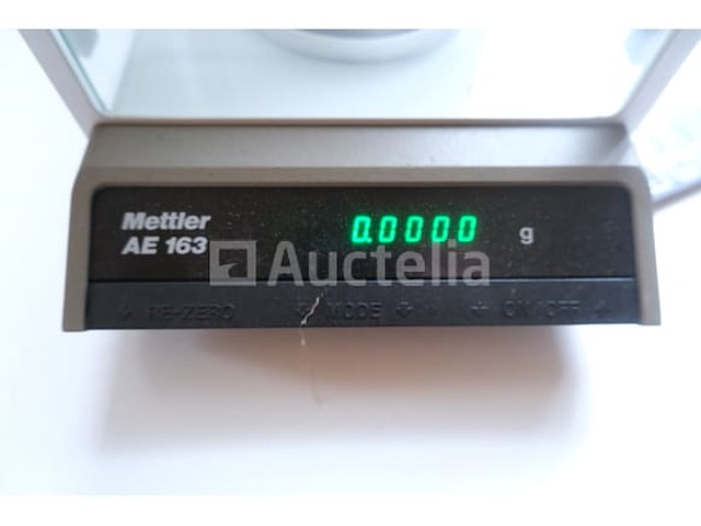 Mettler ae163 digitale analytische balans - afbeelding 2 van  4