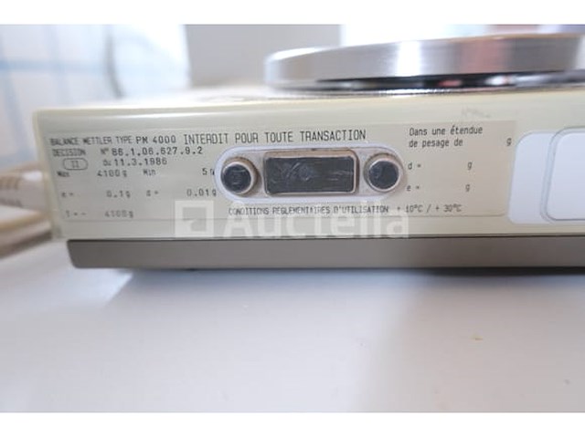 Mettler pm4000 digitale weegschaal - afbeelding 1 van  4