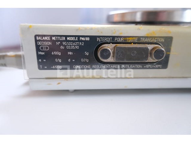 Mettler pm6100 digitale weegschaal - afbeelding 4 van  4