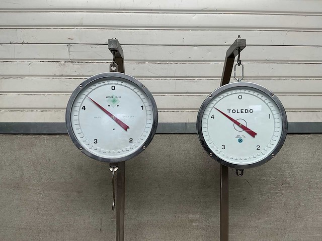 Mettler toledo - klok weegschaal (2x) - afbeelding 3 van  4