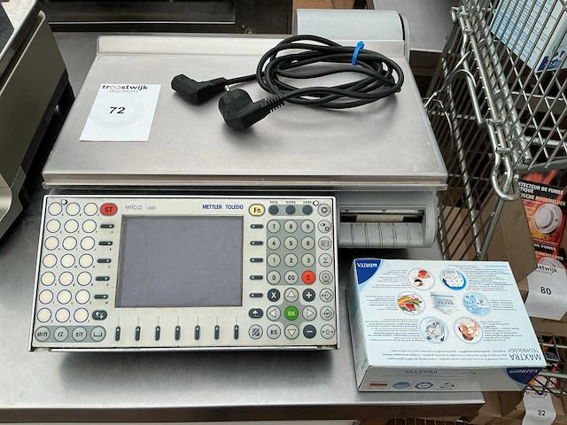 Mettler toledo etm03 digitale label weegschaal - afbeelding 1 van  3