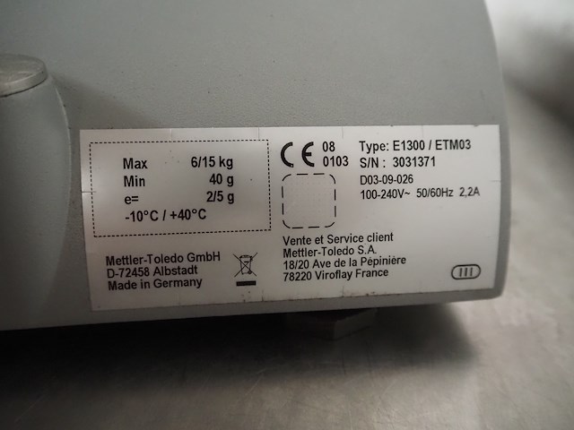 Mettler-toledo gmbh - afbeelding 3 van  12