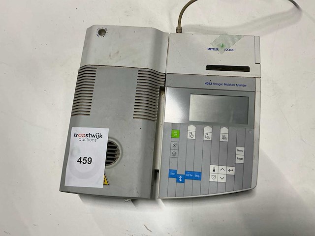 Mettler toledo hg53 halogeen vocht analyse apparaat - afbeelding 1 van  2