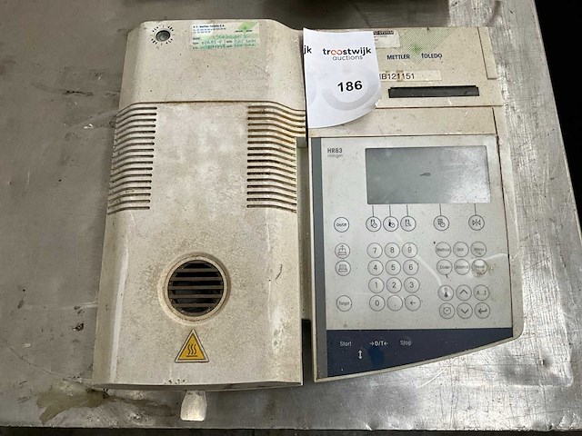 Mettler toledo hr83-p vochtanalysator - afbeelding 4 van  4