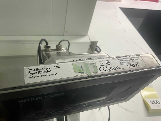 Mettler-toledo ics449 weegsysteem - afbeelding 3 van  7