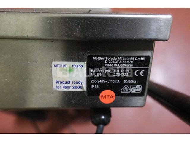 Mettler toledo id1 plus balansplaat - afbeelding 5 van  5
