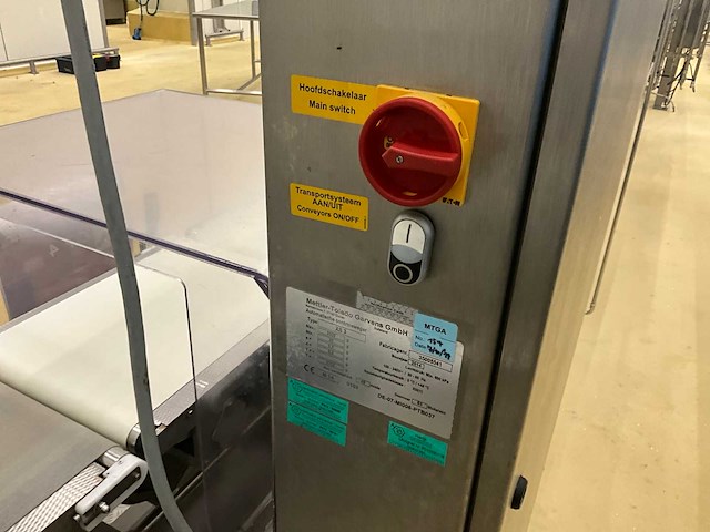 Mettler-toledo xs 3 rvs metaaldetector/checkweigher combination system - afbeelding 11 van  21