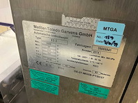Mettler-toledo xs 3 rvs metaaldetector/checkweigher combination system - afbeelding 13 van  21