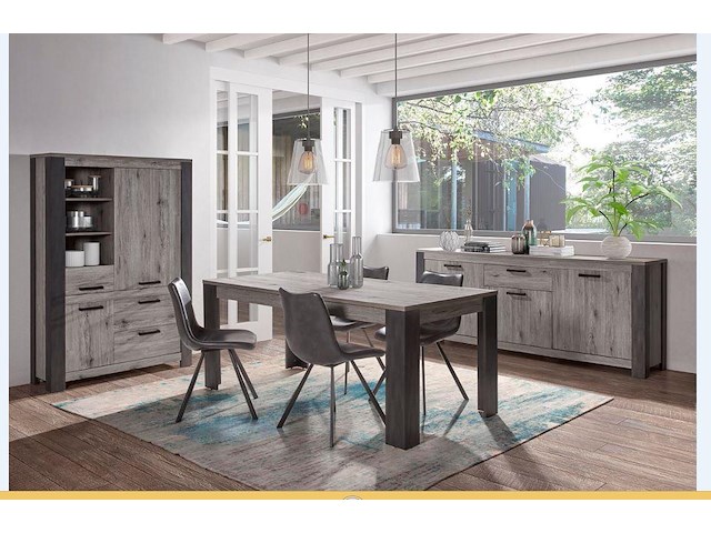 Metz dressoir 220 cm - afbeelding 2 van  2