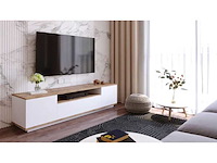 Meuble tv trois portes - 180 cm - afbeelding 2 van  8