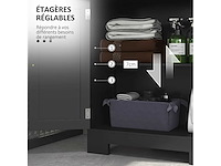 Meunite bas de salle de bain multi-rangement grande niche - afbeelding 6 van  9