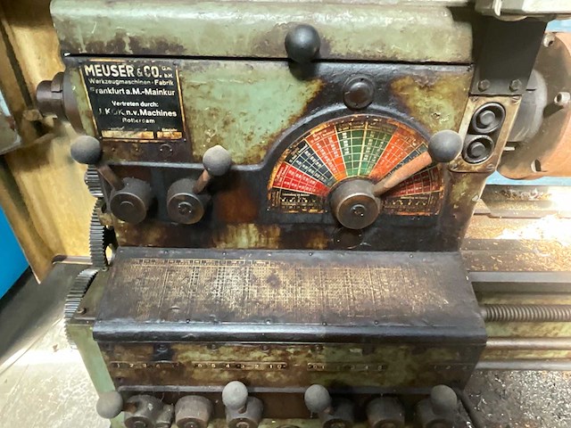 Meuser & co houtdraaibank - afbeelding 4 van  9