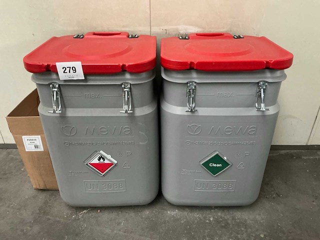 Mewa un3088 afvalcontainer (2x) - afbeelding 2 van  4