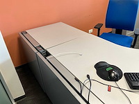 Mewaf hoekbureau + vergaderset - afbeelding 5 van  17