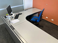 Mewaf hoekbureau + vergaderset - afbeelding 7 van  17
