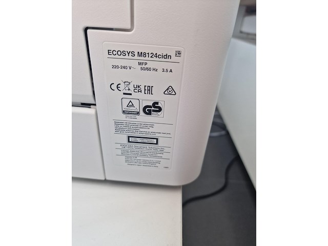 Mfc kyocera ecosys m8124cidn - afbeelding 5 van  7