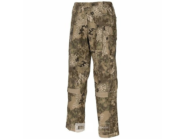 Mfh bdu combat broek ny/co ripstop snake foliage camo maat x-large - afbeelding 2 van  3