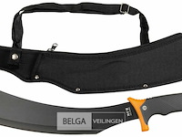 Mfh bushmes zwart met nylon hoes - afbeelding 1 van  1