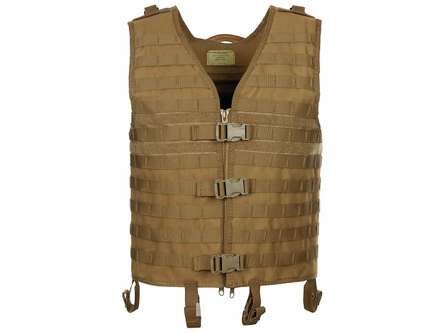 Mfh molle combat vest coyote tan - afbeelding 1 van  2