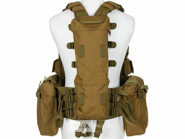 Mfh tactical load carrying vest met tassen - afbeelding 2 van  3