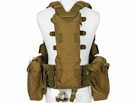 Mfh tactical load carrying vest met tassen - afbeelding 2 van  3