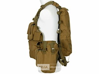 Mfh tactical load carrying vest met tassen - afbeelding 3 van  3