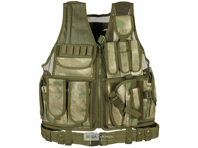 Mfh usmc combat vest met utility belt hdt foliage camo - afbeelding 1 van  2