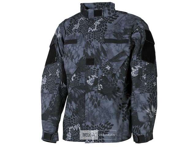 Mfh veldjas mission ny/co ripstop snake black maat xxl - afbeelding 1 van  4