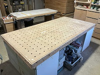 Mft-werktafelblad met 2x onderkast - afbeelding 2 van  7