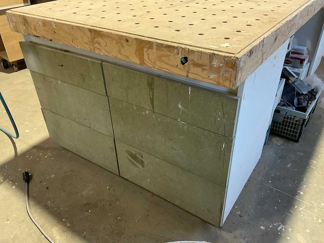 Mft-werktafelblad met 2x onderkast - afbeelding 3 van  7